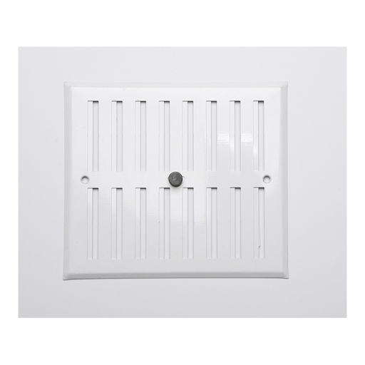 [000003391] REJILLA REGULABLE. ALUMINIO 0.8 BLANCO 170x190mm