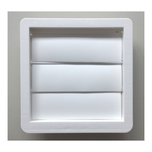 [000003396] REJILLA PVC EMPOTRAR TUBO Ø10 o 5.5x11cm LAMAS MOVILES (G)