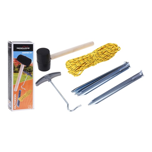 [000003426] CONJUNTO DE CAMPING 9 PIEZAS. REDCLIFFS