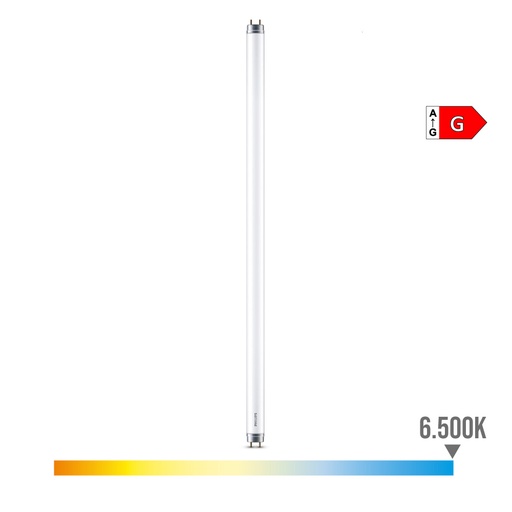 [000003465] TUBO DE LED T8 8W 800lm G13 6500K LUZ FRIA Ø2,78x60cm PHILIPS