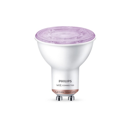 [000003488] BOMBILLA LED GU10 4,7W  FULL COLORS WIFI 345lm PHILIPS WIZ