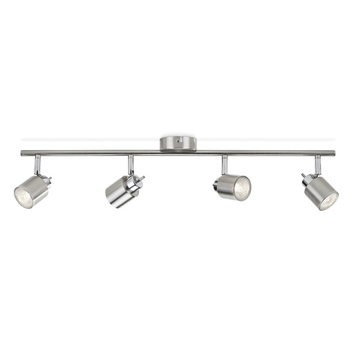 [000003499] REGLETA 4 ELEMENTOS GU10 MOD. MERANTI PHILIPS