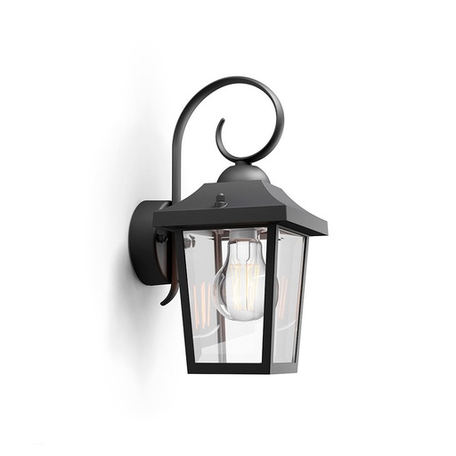 [000003523] APLIQUE E27 NEGRO BUZZARD PHILIPS