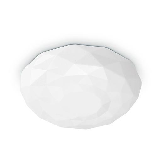 [000003531] PLAFÓN INTERIOR DE LED "REGULABLE" CON MANDO A DISTANCIA 23W 2800lm 2700-6500K MOD. TOBA Ø36,8x8,5cm PHILIPS