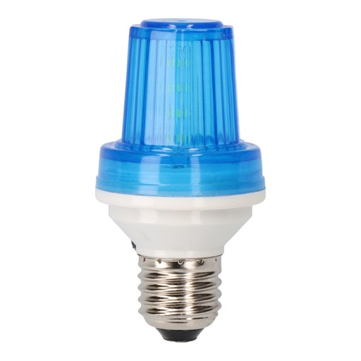 [000003623] BOMBILLA FLASH E27 1W COLOR AZUL EDM