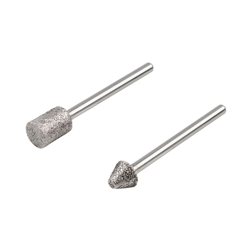 [000003665] SET 2 MUELAS DE DIAMANTE CONO CILÍNDRICO Y PUNTIAGUDA 5989000 WOLFCRAFT