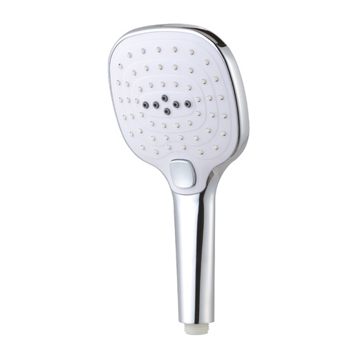 [000003686] MANGO DE DUCHA ANTICALCAREO. SQUARE. 3 FUNCIONES. COLOR CROMO. EDM