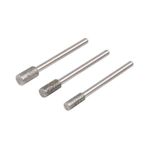 [000003695] SET 3 MUELAS DE DIAMANTE CILÍNDRICAS 5987000 WOLFCRAFT