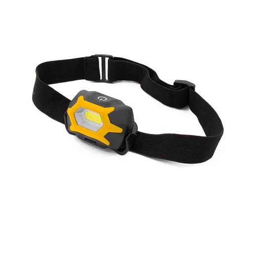 [000003698] LINTERNA DE CABEZA. FRONTAL. 1 LED 1W 120lm 3xAAA (PILAS INCLUIDAS). EDM