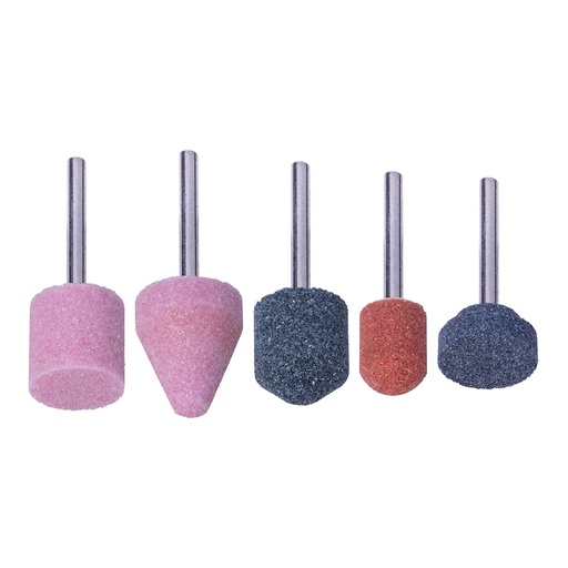 [000003720] JUEGO DE MUELAS ABRASIVAS CERÁMICAS DE 5 PIEZAS 2142000 WOLFCRAFT