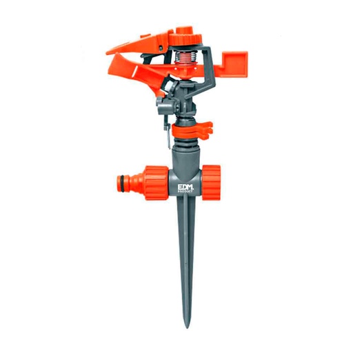 [000003732] ASPERSOR SECTORIAL CON ESTACA 20-360° MAX.400m² AJUSTABLE 20-360° (BLISTER) EDM