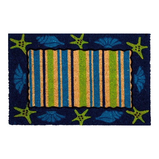 [000003745] ULT. UNIDADES FELPUDO 60x40cm A RAYAS (COLORES SURTIDOS) EDM