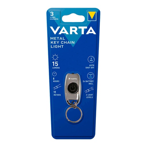 [000003764] LINTERNA LLAVERO VARTA METAL KEY CHAIN LIGHT