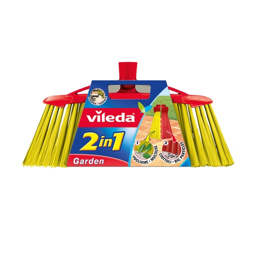 [000003785] RECAMBIO ESCOBA EXTERIORES GARDEN 2 EN 1 112091 VILEDA
