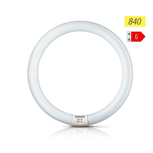 [000003818] TUBO FLUORESCENTE CIRCULAR 40W Ø40cm TRIFOSFORO 840K LUZ DIA PHILIPS