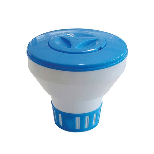 [000003840] DISPENSADOR DE QUIMICOS FLOTANTE (GRANULADO O PASTILLAS) GRANDE Ø22,5x20cm EDM