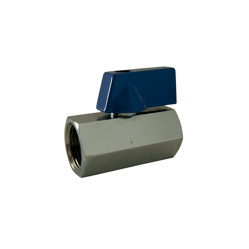 [000003842] VALVULA ESFERA - MINI HEMBRA - HEMBRA 1/2" - (ENVASADO)