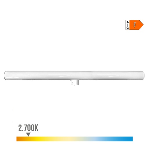 [000003866] LINESTRA LED 1 CASQUILLO S14D 9W 700lm 2700K LUZ CALIDA Ø3x50cm EDM
