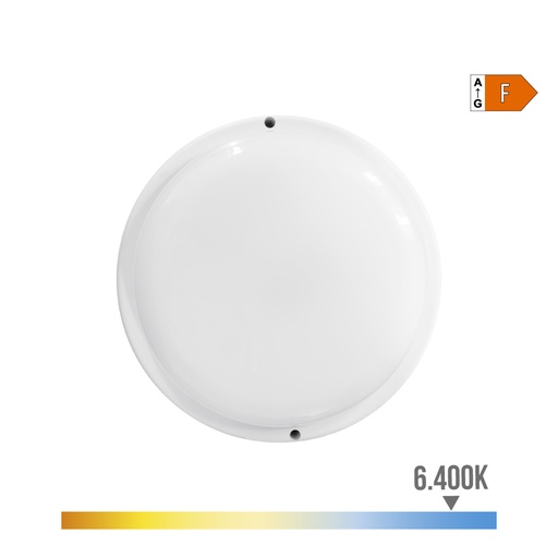 [000003897] APLIQUE REDONDO LED 18W 1820lm 6400K Ø20,8x4,8cm EDM