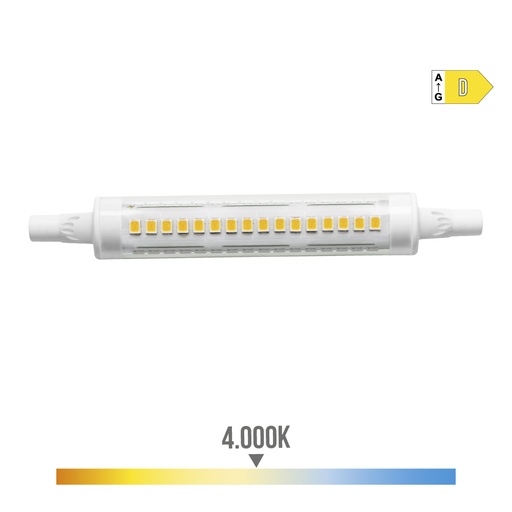 [000003899] BOMBILLA LINEAL LED 118mm R7s 9W 1100lm 4000K LUZ DIA  Ø1,5x11,8cm EDM