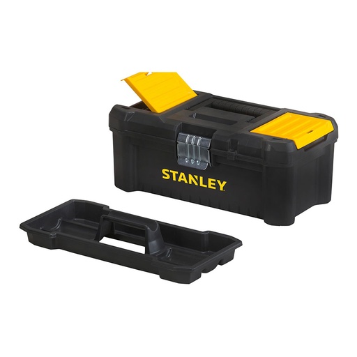 [000003911] CAJA DE HERRAMIENTAS DE PLÁSTICO 12.5"/32cm CON CIERRE DE METAL STST1-75515 STANLEY