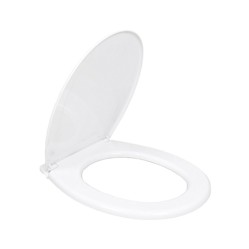 [000003926] TAPA WC BASIC BLANCA 600g CON TORNILLOS EDM
