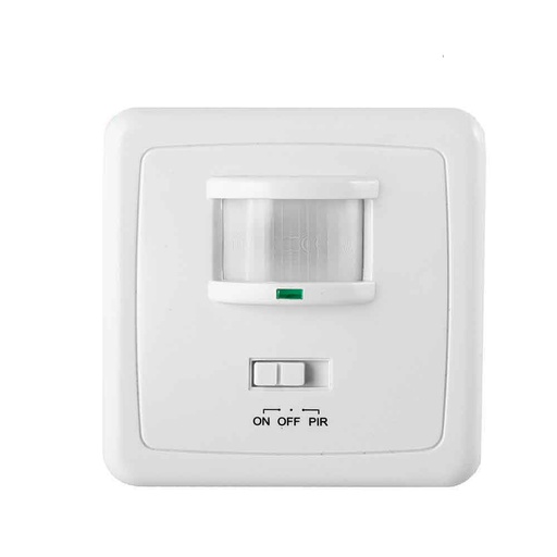 [000003942] DETECTOR DE MOVIMIENTO DE EMPOTRAR 140° DETECCION 12m EDM