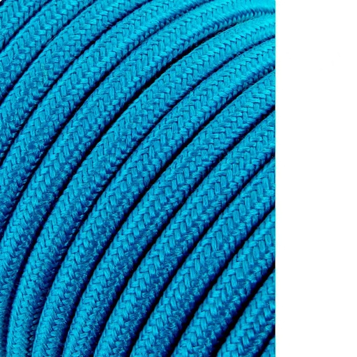 [000004009] CABLE CORDON TUBULAIRE 2x0,75mm C68 AZUL CLARO 5m