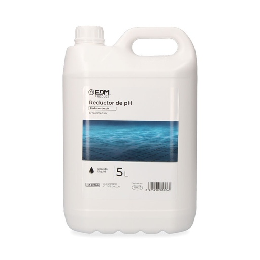 [000004143] REDUCTOR PH LÍQUIDO 5 l. FUSION  EDM