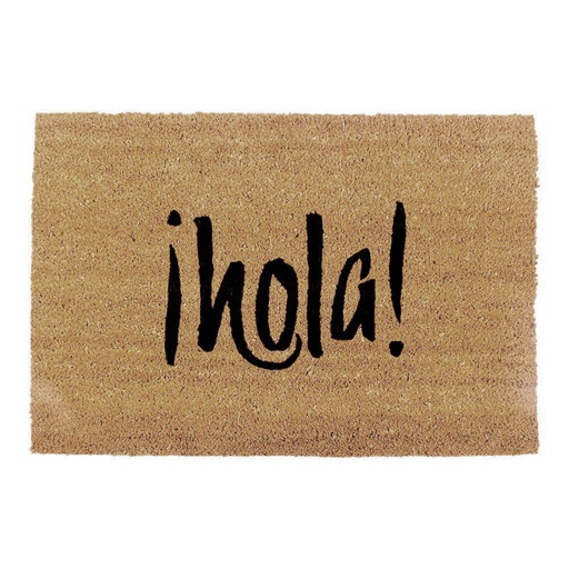 [000004158] FELPUDO 60x40cm MODELO HOLA EDM