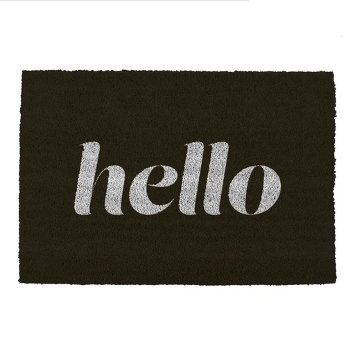 [000004167] ULT. UNIDADES FELPUDO 60x40cm MODELO HELLO EDM