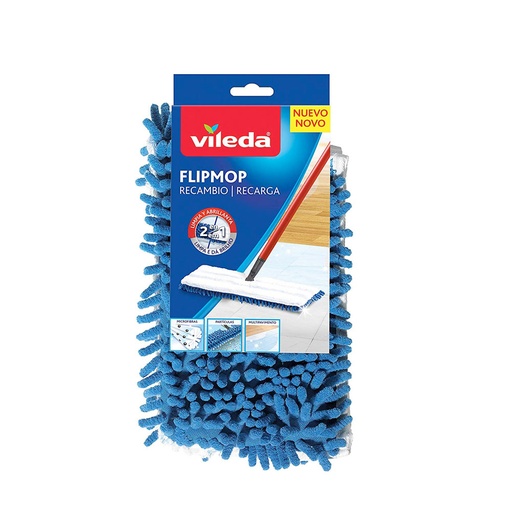 [000004168] RECAMBIO MOPA DE MICROFIBRAS FLIP MOP 162291 VILEDA