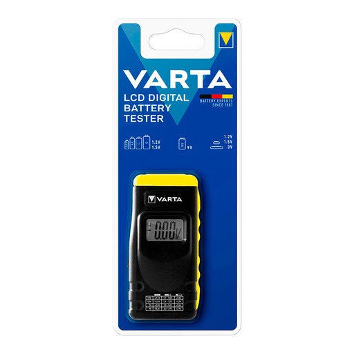 [000004174] COMPROBADOR DE PILAS VARTA DIGITAL LCD 891
