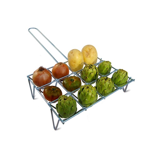 [000004307] PARRILLA PARA VERDURAS 12 unid.