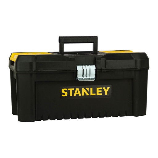 [000004317] CAJA DE HERRAMIENTAS DE PLÁSTICO 16"/40cm CON CIERRE DE METAL STST1-75518 STANLEY
