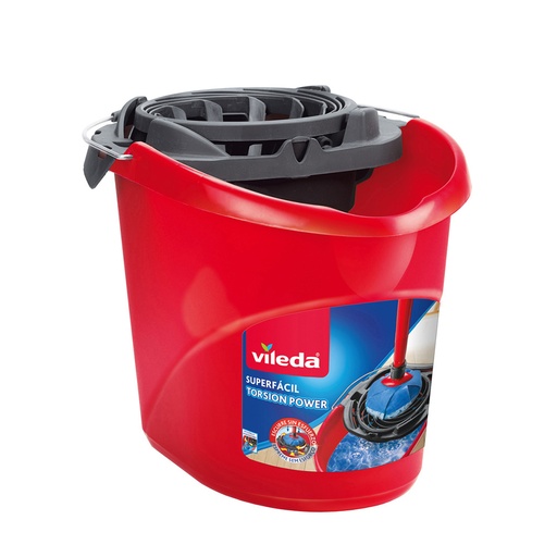 [000004360] CUBO CON ESCURRIDOR SUPERFACIL 10L VILEDA