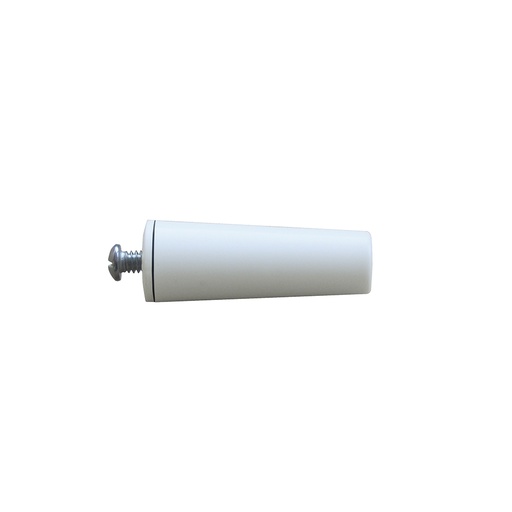 [000004393] CAJA 25 UNI TOPE PARA PERSIANA BLANCO 40MM LARGO EDM