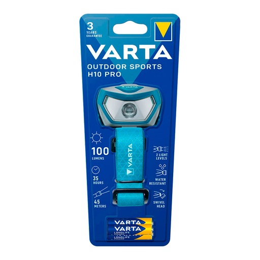 [000004434] LINTERNA OUTDOOR SPORTS H10 PRO VARTA