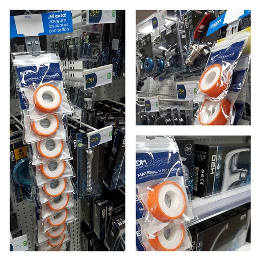 [000004449] TIRA DE VENTA CRUZADA DE CINTA TEFLON