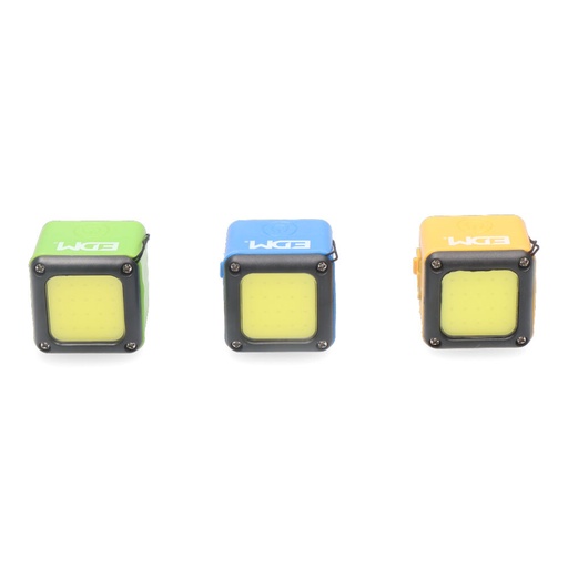 [000004480] LINTERNA LED COB 300lm RECARGABLE CON USB + IMAN. FUNCION POWER BANK. EDM