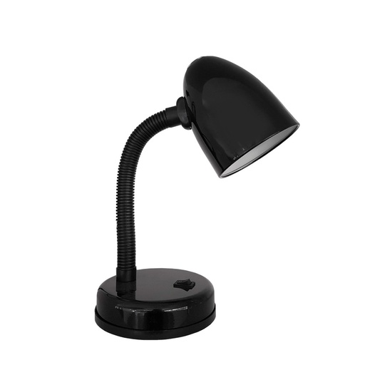 [000004537] FLEXO DE SOBREMESA MODELO AMSTERDAM E27 60W COLOR NEGRO EDM