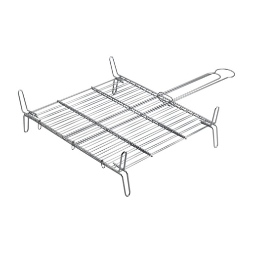 [000004582] PARRILLA DOBLE 50X50CM EDM
