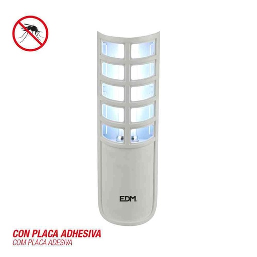 [000004636] EXTERMINADOR DE INSECTOS ELECTRICO 9W CON PLACA ADHESIVA 220-240V EDM