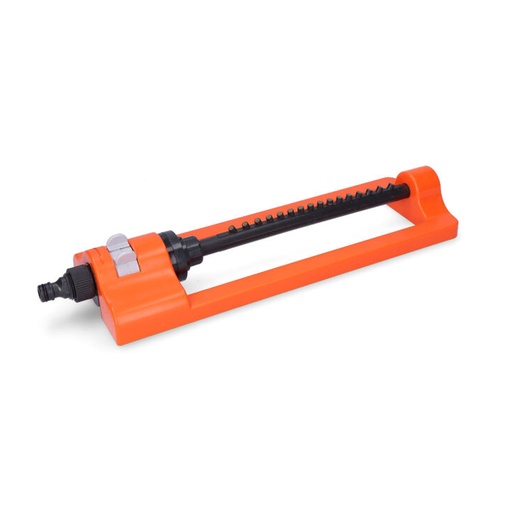 [000004756] ASPERSOR OSCILANTE REGULABLE SOBRE 250m² CON ENCHUFE RAPIDO (BLISTER) EDM