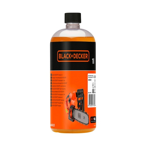[000004770] S.OF. ACEITE ECOLOGICO BIO 1L PARA MOTOSIERRA A6023-QZ BLACK+DECKER