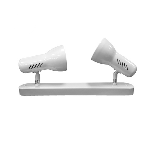 [000004844] FOCO 2 ELEMENTOS COLOR BLANCO E27 MODELO GALAXY EDM