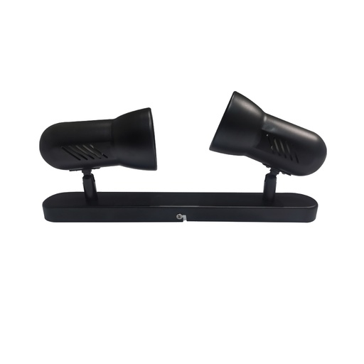 [000004845] FOCO 2 ELEMENTOS COLOR NEGRO E27 MODELO GALAXY EDM