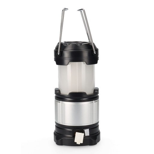 [000004977] FAROL DE CAMPING RECARGABLE CON BATERIA O PILAS 4 POSICIONES DE LUZ EDM