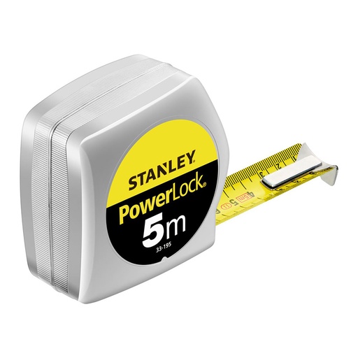 [000004979] ULT. UNIDADES FLEXÓMETRO POWERLOCK CLASSIC 5m x 25mm 0-33-195 STANLEY