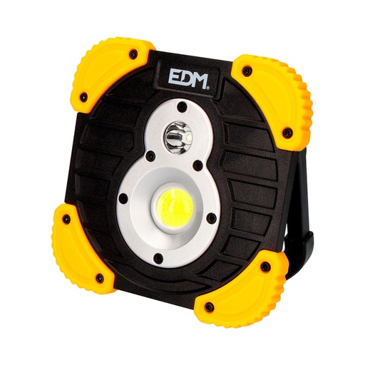 [000005017] LINTERNA FOCO RECARGABLE 2 LEDS XL 5+10W 750/250lm EDM
